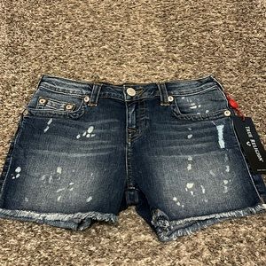Girls True Religion shorts